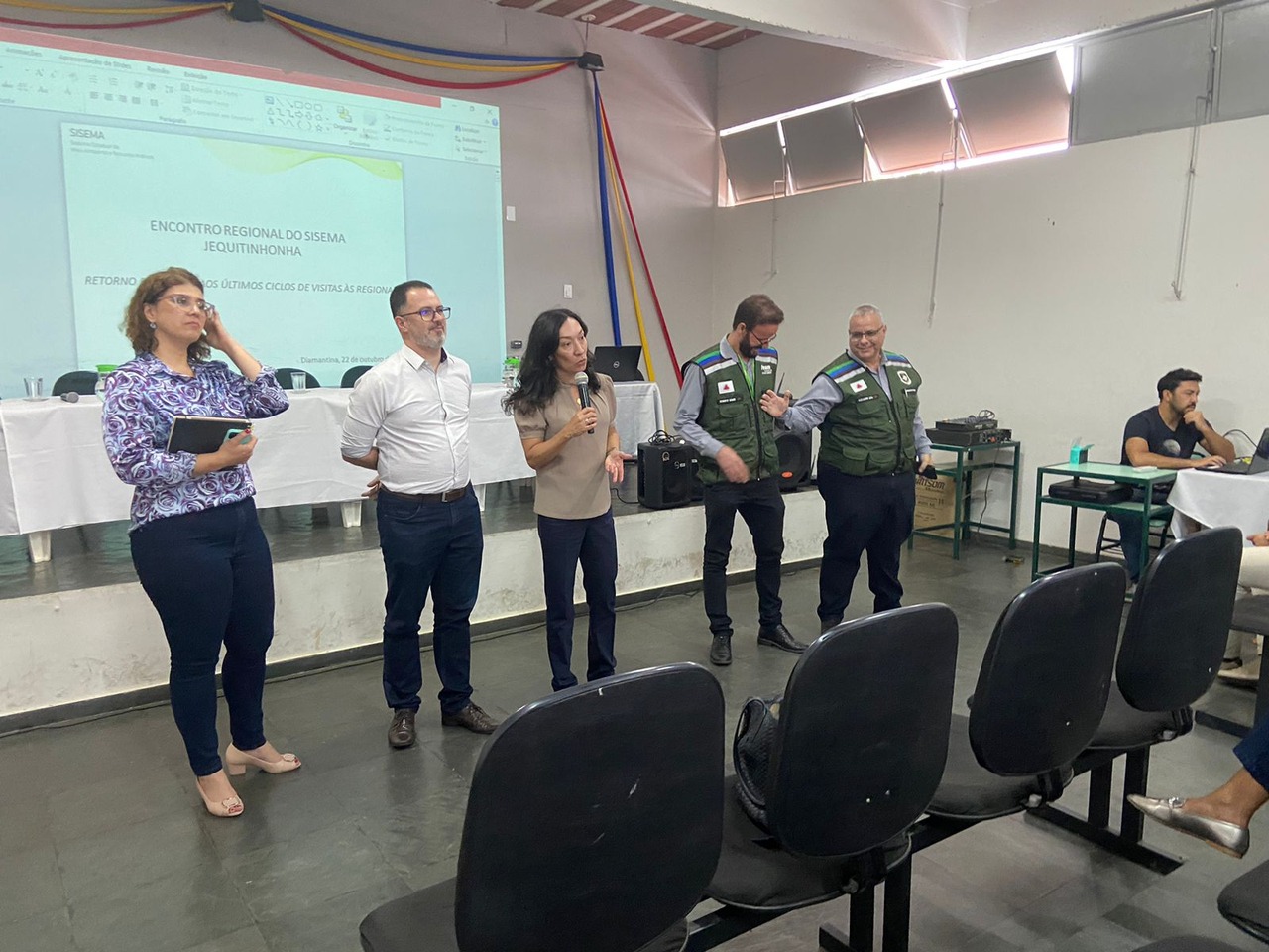 Durante a reunião, os dirigentes destacaram a importância de estreitar a relação entre os órgãos