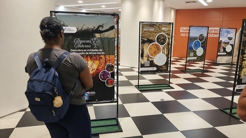 Exposição tem como objetivo levar ao conhecimento da população a riqueza da biodiversidade e a importância desses espaços protegidos